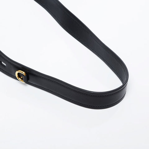 PRADA Leather Logo Camera Bag City Calf Shoulder Bag black WS21229