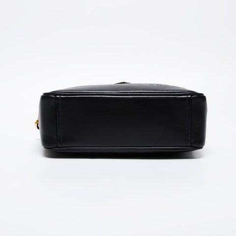 PRADA Leather Logo Camera Bag City Calf Shoulder Bag black WS21229