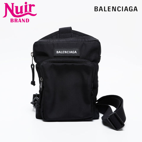 BALENCIAGA Explorer Shoulder Bag black WS21234