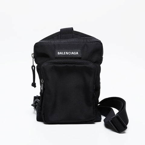 BALENCIAGA Explorer Shoulder Bag black WS21234