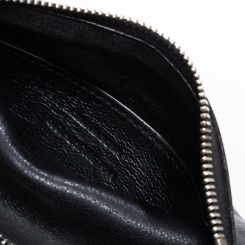 YVES SAINT LAURENT leather Shoulder Bag black WS21235