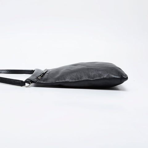 YVES SAINT LAURENT leather Shoulder Bag black WS21235