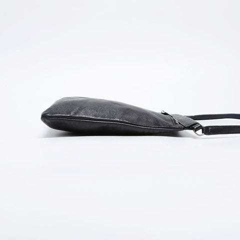 YVES SAINT LAURENT leather Shoulder Bag black WS21235