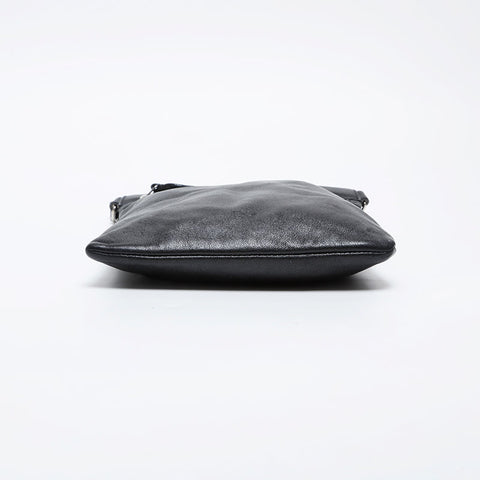 YVES SAINT LAURENT leather Shoulder Bag black WS21235