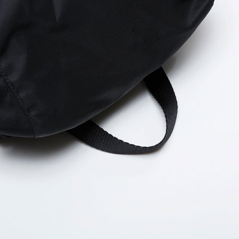PRADA Nylon triangle logo Backpack Â· Daypack black WS21238