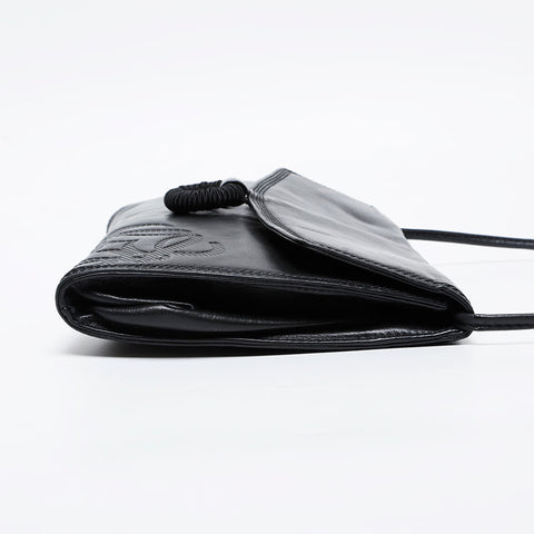 ロエベ LOEWE アナグラム レザー ショルダーバッグ ブラック WS21239