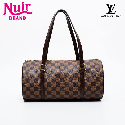 LOUIS VUITTON 2005 Damier Papillon PM Shoulder Bag Brown WS21240