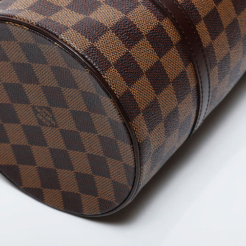 LOUIS VUITTON 2005 Damier Papillon PM Shoulder Bag Brown WS21240