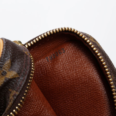 LOUIS VUITTON 2003 Monogram Amazon Shoulder Bag Brown WS21241