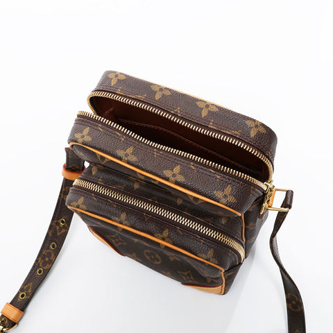 LOUIS VUITTON 2003 Monogram Amazon Shoulder Bag Brown WS21241