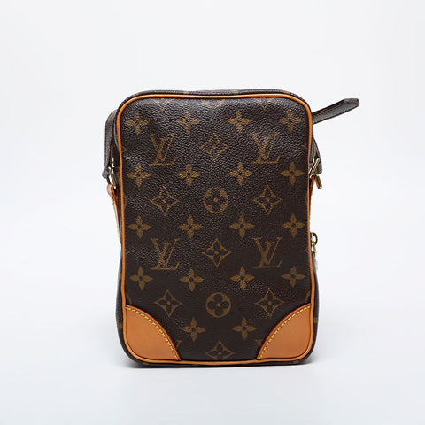 LOUIS VUITTON 2003 Monogram Amazon Shoulder Bag Brown WS21241
