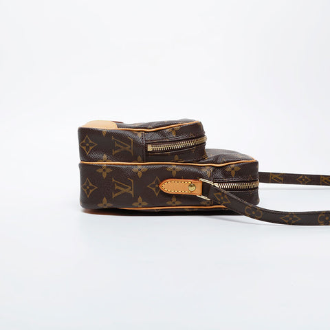 LOUIS VUITTON 2003 Monogram Amazon Shoulder Bag Brown WS21241