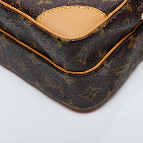 LOUIS VUITTON 2003 Monogram Amazon Shoulder Bag Brown WS21241