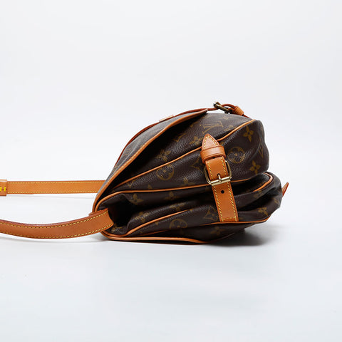 LOUIS VUITTON 1995 Monogram Saumur MM Shoulder Bag Brown WS21242