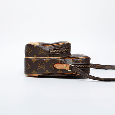 LOUIS VUITTON 2008 Monogram Amazon Shoulder Bag Brown WS21243