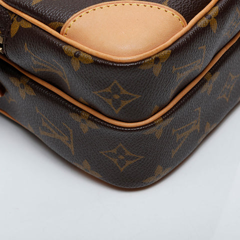 LOUIS VUITTON 2008 Monogram Amazon Shoulder Bag Brown WS21243