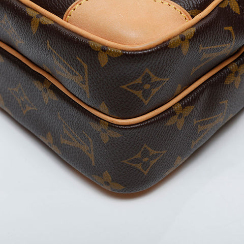LOUIS VUITTON 2008 Monogram Amazon Shoulder Bag Brown WS21243