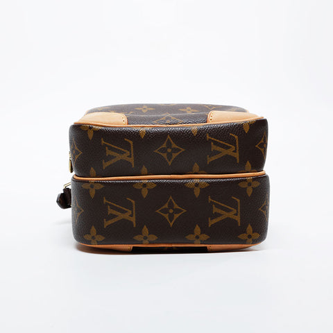 LOUIS VUITTON 2008 Monogram Amazon Shoulder Bag Brown WS21243