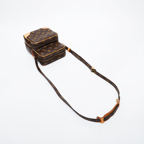 LOUIS VUITTON 2008 Monogram Amazon Shoulder Bag Brown WS21243