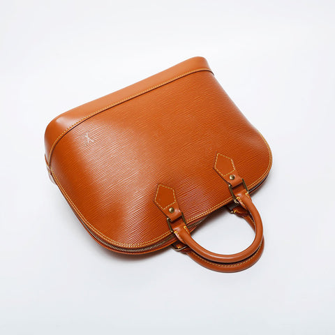 LOUIS VUITTON 1996 Epi Alma PM Handbag Brown WS21244