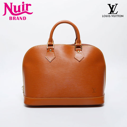 LOUIS VUITTON 1996 Epi Alma PM Handbag Brown WS21244