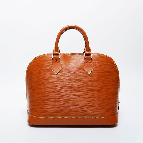 LOUIS VUITTON 1996 Epi Alma PM Handbag Brown WS21244