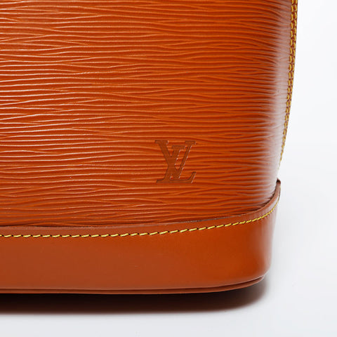 LOUIS VUITTON 1996 Epi Alma PM Handbag Brown WS21244