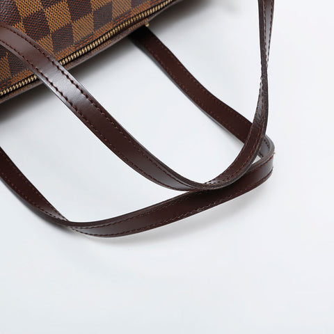 LOUIS VUITTON 2003 Damier Papillon GM Shoulder Bag Brown WS21246