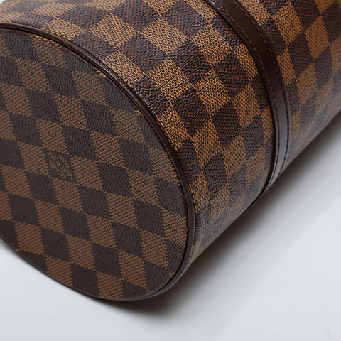 LOUIS VUITTON 2003 Damier Papillon GM Shoulder Bag Brown WS21246