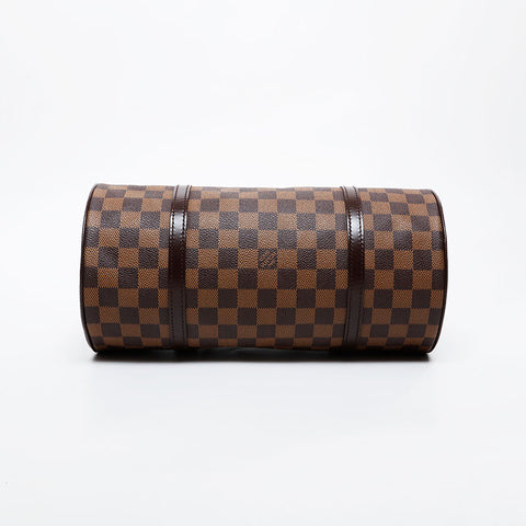 LOUIS VUITTON 2003 Damier Papillon GM Shoulder Bag Brown WS21246