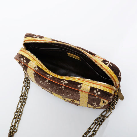 LOUIS VUITTON 2004 Monogram Trompe l'oeil Trocadero Shoulder Bag Brown WS21248