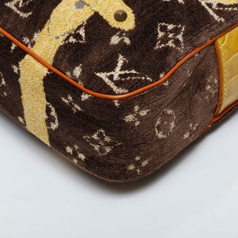 LOUIS VUITTON 2004 Monogram Trompe l'oeil Trocadero Shoulder Bag Brown WS21248