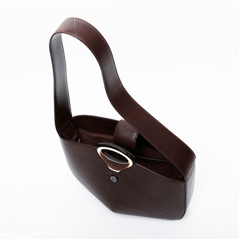 LOUIS VUITTON 2000 Epi Revli Shoulder Bag Brown WS21250