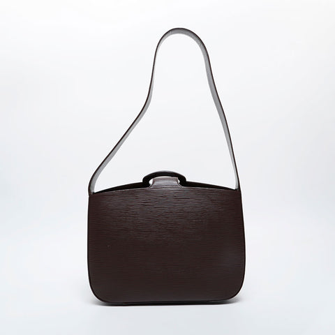 LOUIS VUITTON 2000 Epi Revli Shoulder Bag Brown WS21250