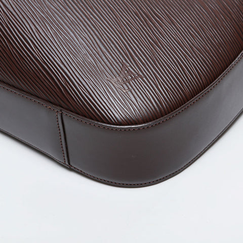 LOUIS VUITTON 2000 Epi Revli Shoulder Bag Brown WS21250