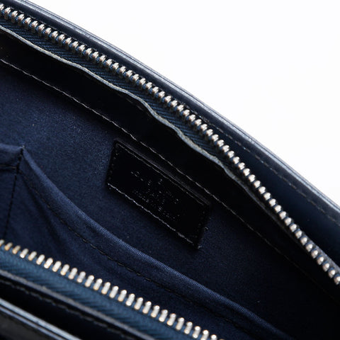 LOUIS VUITTON 2002 Monogram Matte Alston Shoulder Bag Navy WS21251
