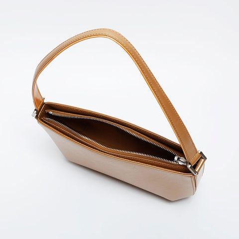 LOUIS VUITTON 2003 Monogram Matt Fowler Shoulder Bag gold WS21254