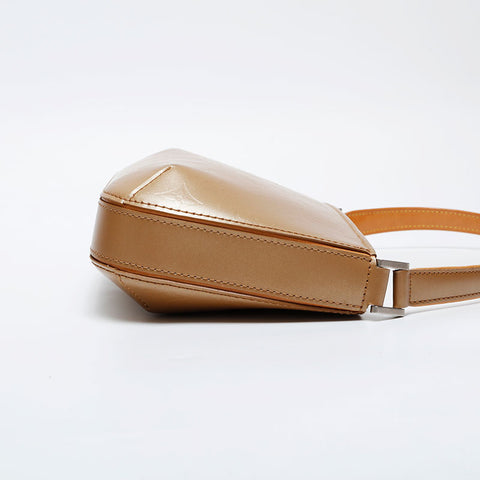 LOUIS VUITTON 2003 Monogram Matt Fowler Shoulder Bag gold WS21254