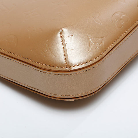 LOUIS VUITTON 2003 Monogram Matt Fowler Shoulder Bag gold WS21254