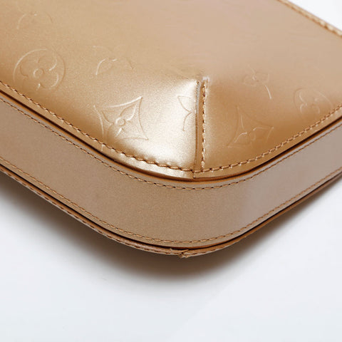 LOUIS VUITTON 2003 Monogram Matt Fowler Shoulder Bag gold WS21254