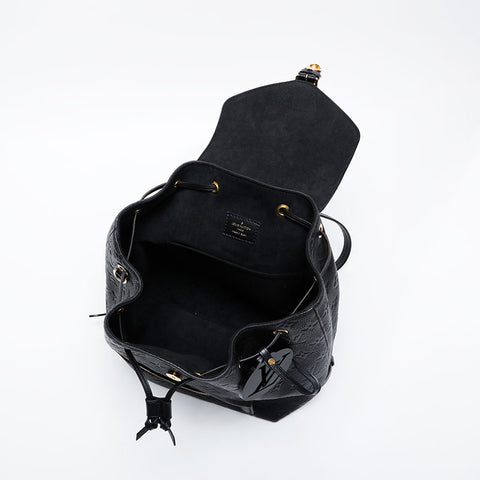 LOUIS VUITTON Monogram Montsouris PM Backpack Â· Daypack black WS21255