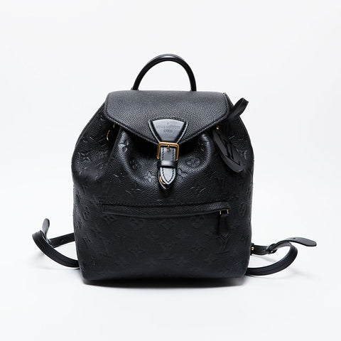 LOUIS VUITTON Monogram Montsouris PM Backpack Â· Daypack black WS21255