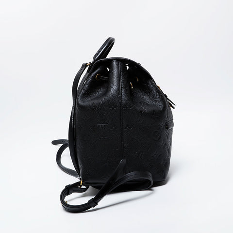 LOUIS VUITTON Monogram Montsouris PM Backpack Â· Daypack black WS21255