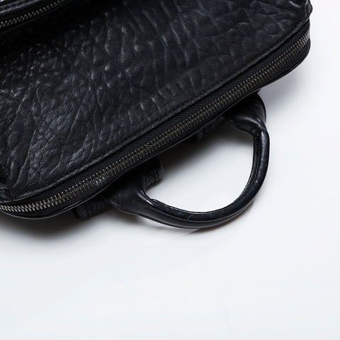 MCM leather Backpack Â· Daypack black WS21256