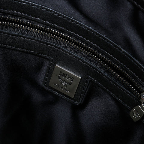 MCM leather Backpack Â· Daypack black WS21256