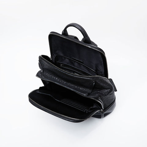 MCM leather Backpack Â· Daypack black WS21256