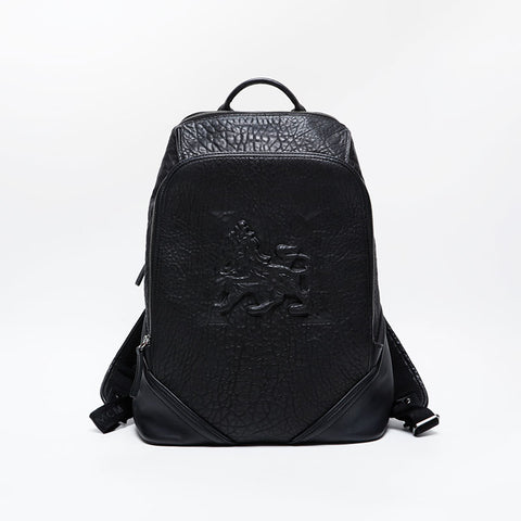 MCM leather Backpack Â· Daypack black WS21256