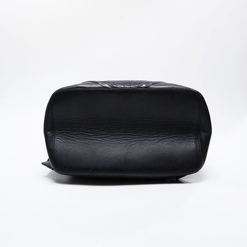 MCM leather Backpack Â· Daypack black WS21256