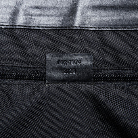 GUCCI GG Canvas Jackie Shoulder Bag black WS21262