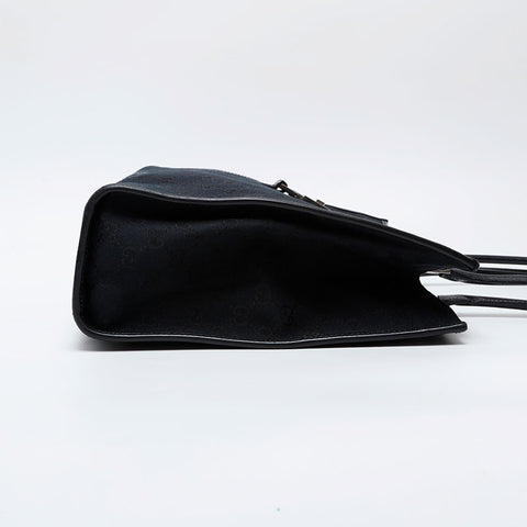 GUCCI GG Canvas Jackie Shoulder Bag black WS21262